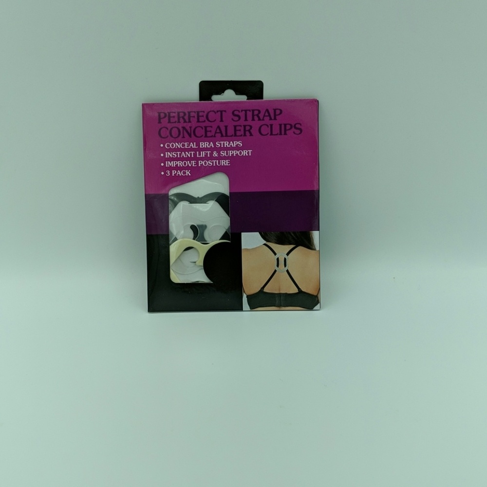 Bra Strap Concealer Clips  (3) Three Packs